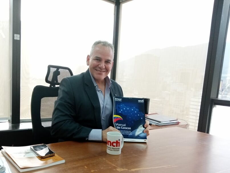 Lee más sobre el artículo Dr. Roberto Betancourt: desde el ONCTI seguimos incentivando las actividades de investigación y desarrollo en Venezuela