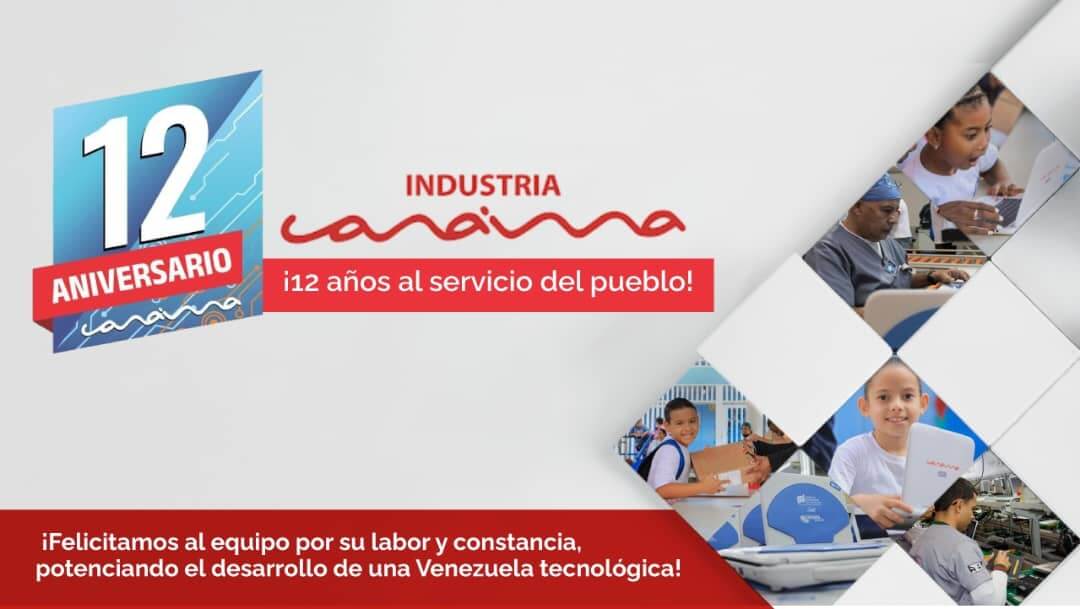 Lee más sobre el artículo Industria Canaima: 12 años brindado herramientas tecnológicas para la vida