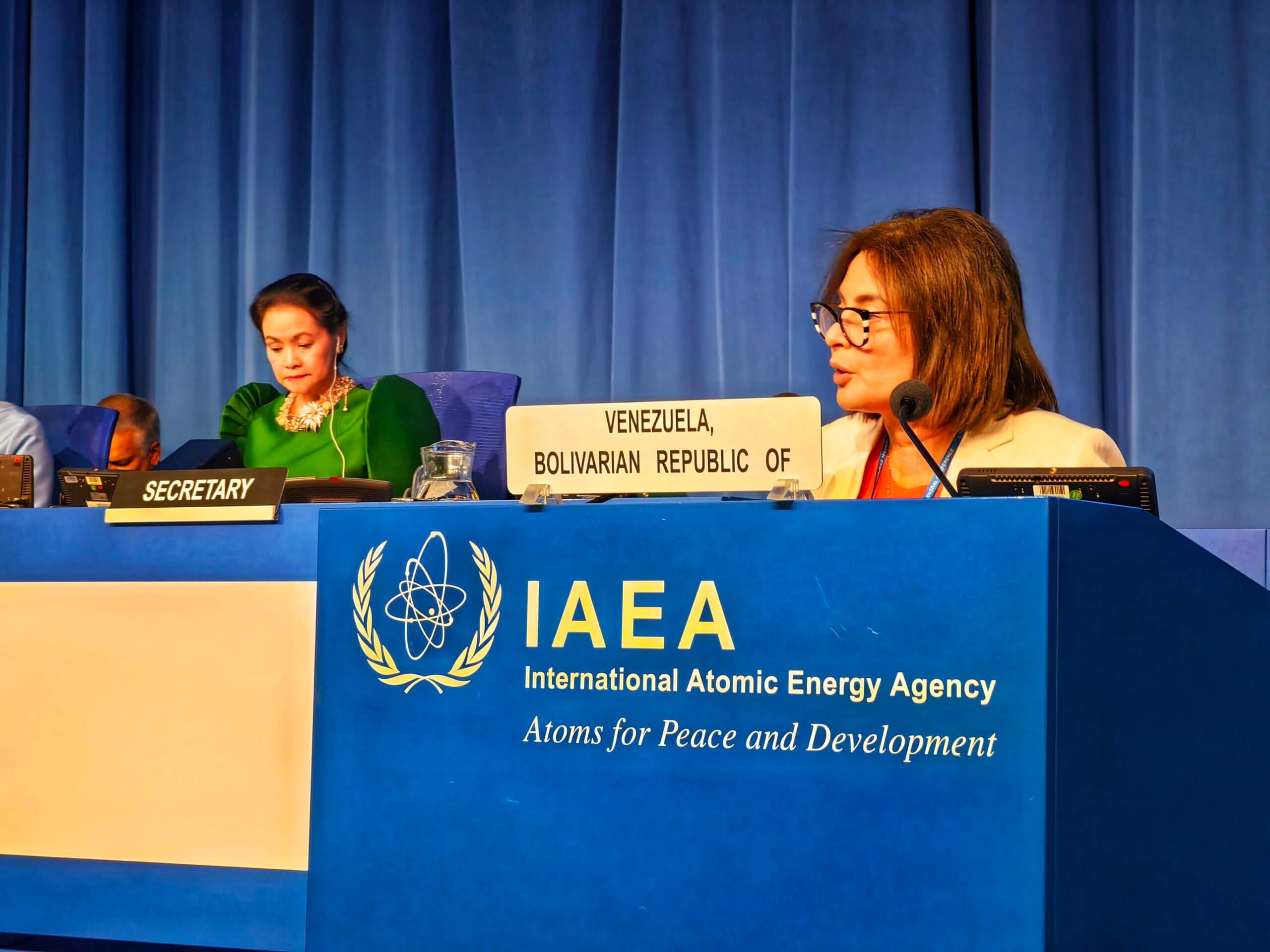 Lee más sobre el artículo Venezuela ratifica compromiso con uso pacífico de la energía nuclear en conferencia internacional de la OIEA