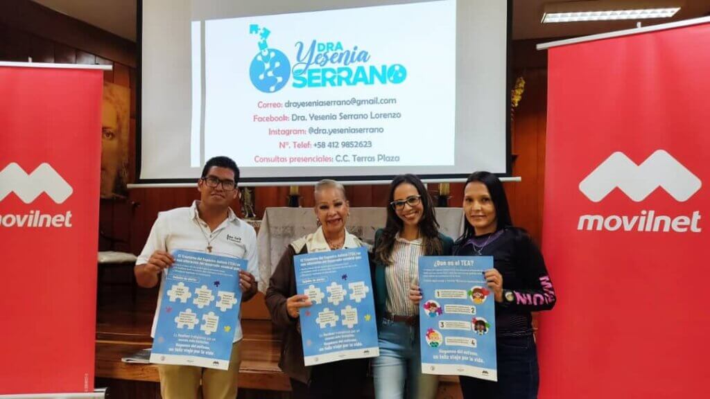 Movilnet ofrece charla sobre generalidades y estrategias básicas del autismo en Miranda
