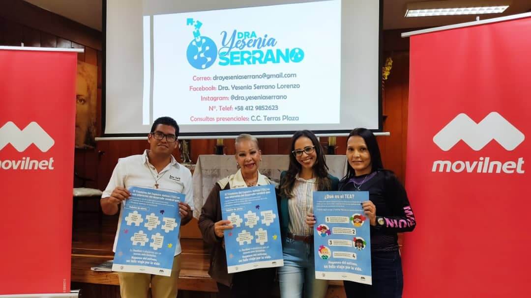 Lee más sobre el artículo Movilnet ofrece charla sobre generalidades y estrategias básicas del autismo en Miranda
