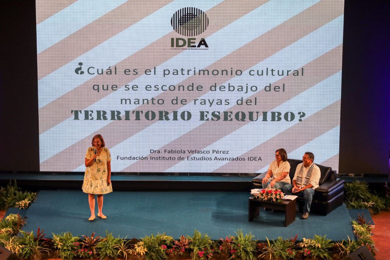 Lee más sobre el artículo Investigadora del IDEA muestra riqueza del patrimonio cultural del Esequibo