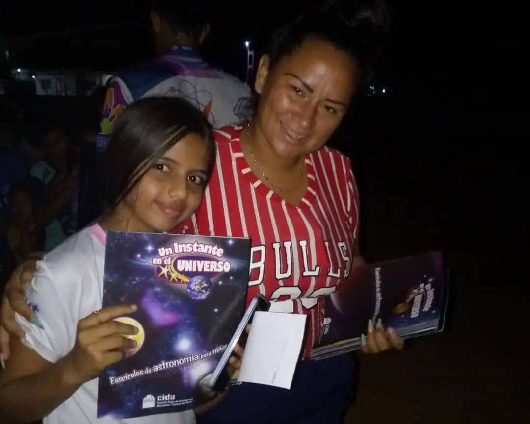 Lee más sobre el artículo Niños y niñas de Guárico aprenden sobre astronomía en actividad organizada por Fundacite