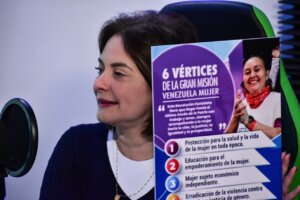 Lee más sobre el artículo Vicepresidenta sectorial Gabriela Jiménez Ramírez destaca trabajo del gobierno nacional para garantizar bienestar de las mujeres venezolanas