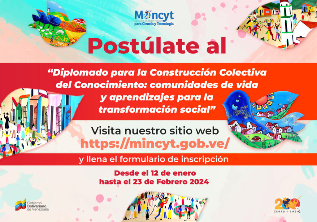 Mincyt abre inscripciones para diplomado sobre comunidades de vida y aprendizajes para la transformación social