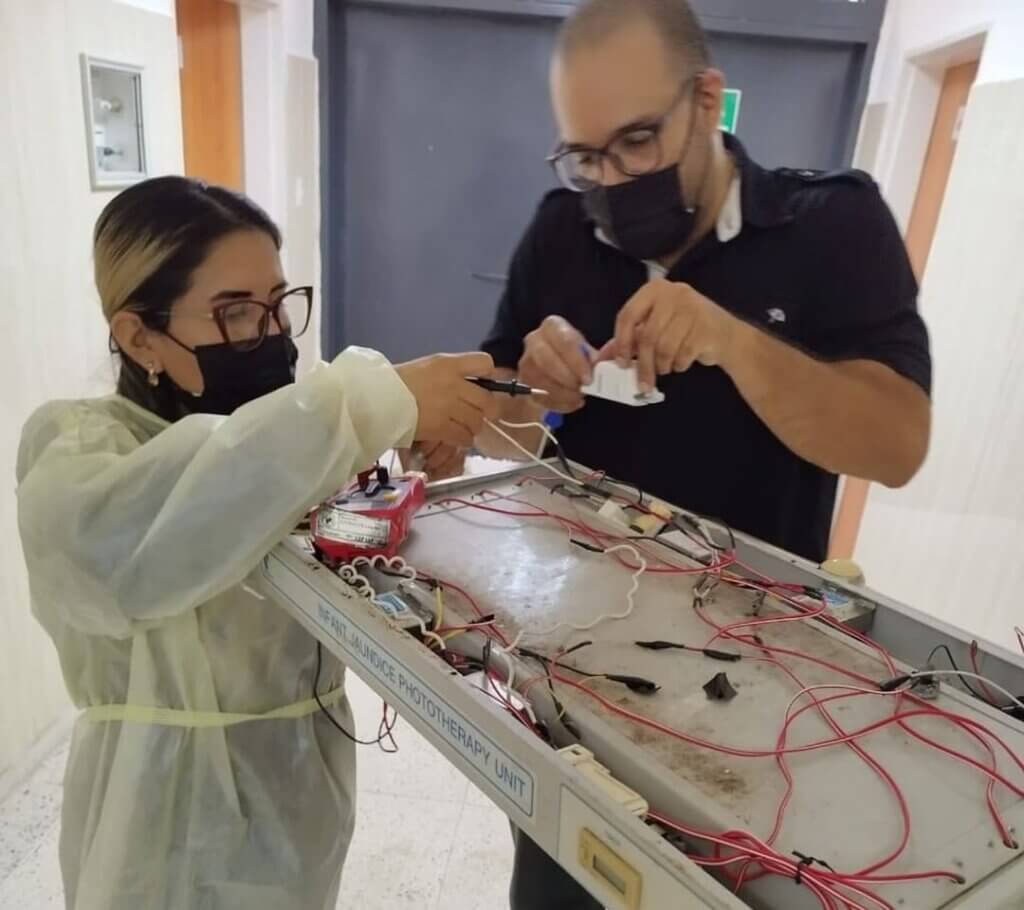 Cayapa Heroica recupera equipos médicos en el Hospital Dr. Raúl Leoni de Bolívar