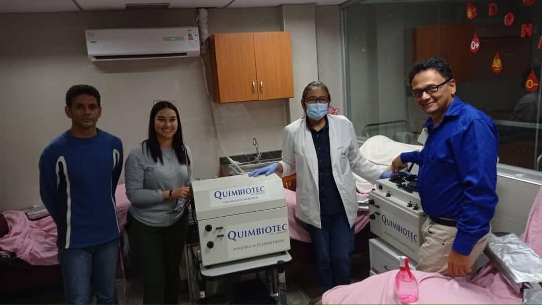 En este momento estás viendo Cayapa Heroica reactiva equipos del Hospital Uyapar en Bolívar