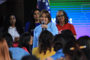Lee más sobre el artículo Vicepresidenta sectorial Gabriela Jiménez Ramírez llama a las mujeres en la ciencia a construir propuestas desde la cosmovisión venezolana