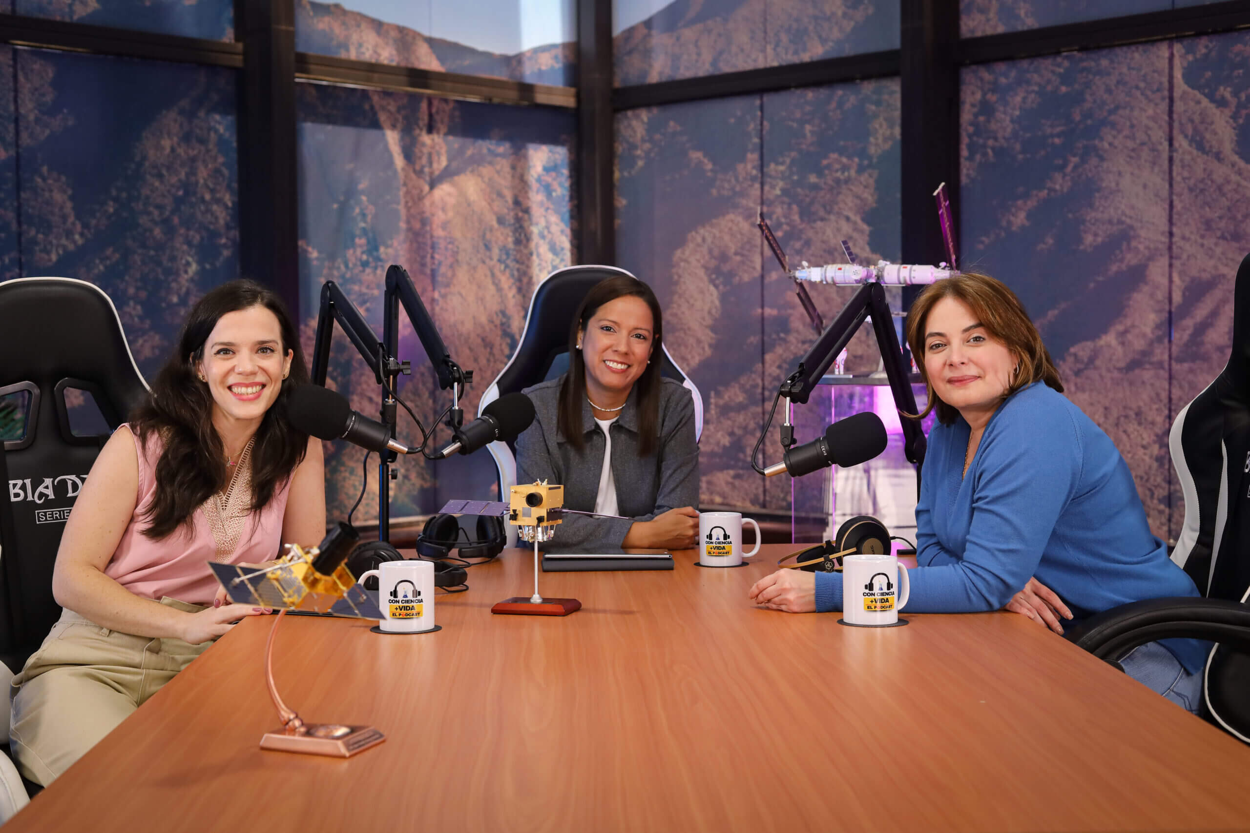 Lee más sobre el artículo Especialistas debatieron sobre la exploración del espacio profundo en el quinto episodio de Con Ciencia +Vida, el podcast