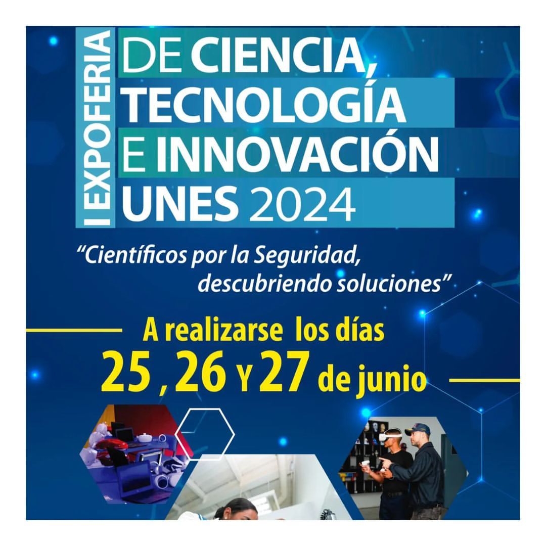 Lee más sobre el artículo Realizarán Expoferia de Ciencia, Tecnología e Innovación 2024 en sede de la UNES en Caracas
