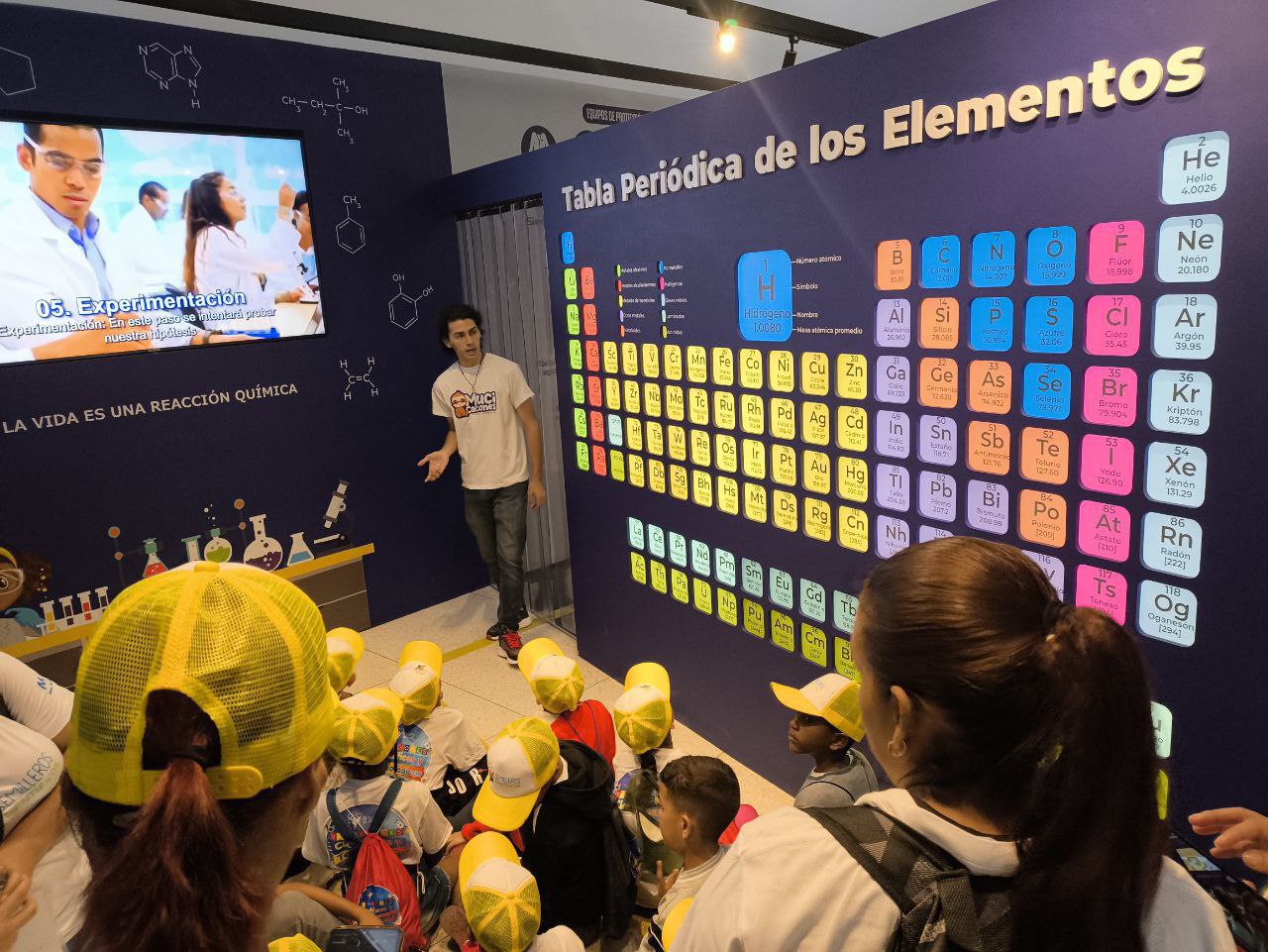 Lee más sobre el artículo Museo de Ciencias de Caracas recibe a semilleros científicos durante vacaciones