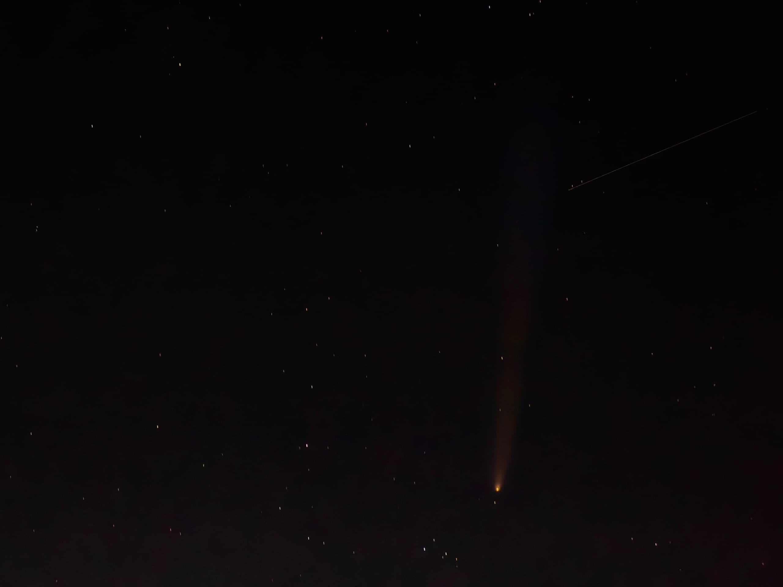 Lee más sobre el artículo IVIC logra registros fotográficos del cometa C/2023 A3 (Tsuchinshan-Atlas)
