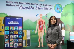 Lee más sobre el artículo Sala de Socialización de Saberes sobre Cambio Climático del IVIC incentiva pensamiento crítico y acciones en favor de la vida
