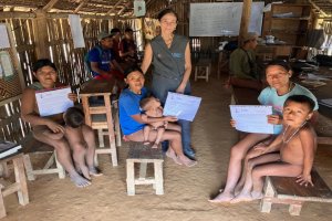 Lee más sobre el artículo Fonacit apoya la preservación de sabidurías ancestrales en comunidades indígenas con el proyecto “Aprendamos a leer Jotï”