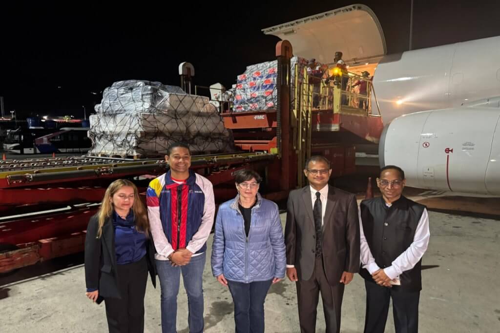 Venezuela recibe 135.000 vacunas para fortalecer Programa Nacional de Inmunización