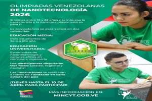 Lee más sobre el artículo Convocatoria a las Olimpiadas Venezolanas de Nanotecnología 2026 